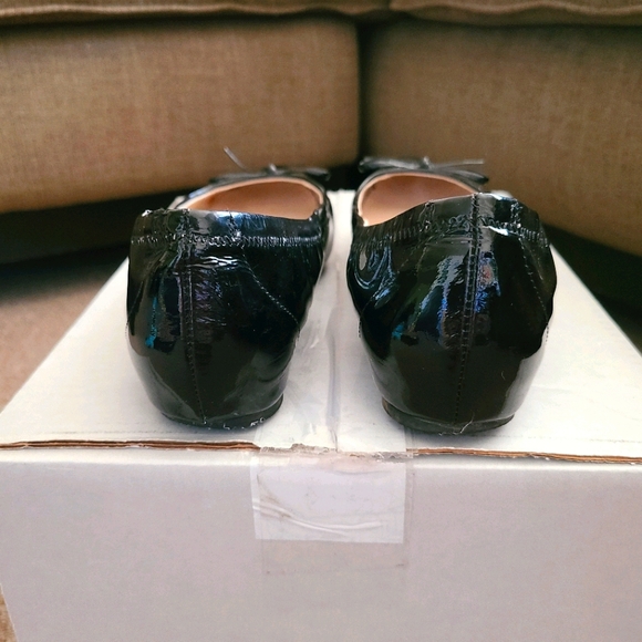 L.K. Bennett Black Flats - Picture 6 of 6